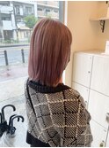 柔らかピンクベージュ