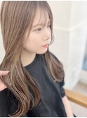 インナーカラーイヤリングカラー×美髪ボブ[横浜/東神奈川]