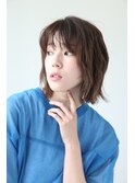 「不動前美容室」ゆるふわボブ