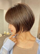 プルーヴ 秋葉原(prove)&nbsp;30代40代大人女性/前髪ありショートボブ/ショートヘア/髪質改善