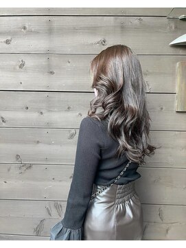 リンク 本店(RINK) オリーブベージュ/大人女子/ツヤ髪/20代30代40代