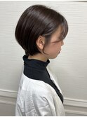韓国風ショートボブ