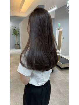 オズ 郡山桑野店(OZ) イメチェンハッシュカットフルバング似合わせレッドブラウン