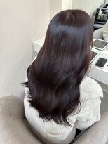 ドロシー 郡山桑野店(Dorothy)&nbsp;イメチェンハッシュカットフルバング似合わせレッドブラウン