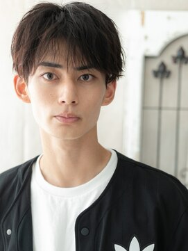 モッズヘア メン 南越谷南口店(mod's hair men) ラフな質感が魅力なソバージュ束感ルーズヘアE南越谷