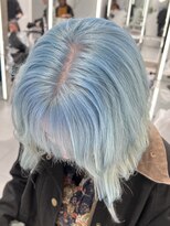 アールプラスヘアサロン(ar+ hair salon)&nbsp;ペールブルーカラー