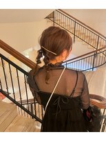 ジャガラ 千葉駅北口店(JAGARA)&nbsp;お呼ばれヘア/結婚式ヘア/編み下ろしヘア【千葉・千葉駅】