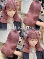 ファンド 千葉(fand)&nbsp;ピンクカラー/ハイトーン/レイヤーカット/千葉/MANAMI