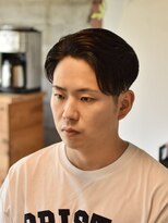 リム メンズヘア(LIM men's hair)&nbsp;艶感リバースセンターパート【メンズカット/メンズヘア】
