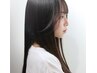 【平日限定】【髪質改善】手触り柔らか酸性ストレート￥22550→￥21000※