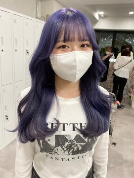 ムク 横浜店(muku) ミルクティーベージュダブルカラーケアブリーチインナーカラー