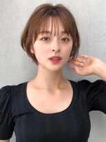 エトラ 渋谷店(etora)&nbsp;前髪 メルティーカラー 似合わせカット ショートヘア 小顔"