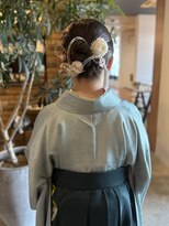 アンディ ニジュウサンド クリエイション(and D 23℃ creation)&nbsp;ヘアアレンジ/ヘアセット/卒業式ヘア/カチモリ風