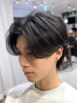 ビューブルー 亀戸錦糸町(VIEW BLUE)&nbsp;韓国風毛流れセンターパート/ニュアンスパーマ/フェザーパーマ