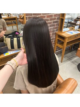 山野愛子美容室 銀座店 グレージュ×オリーブカラー