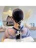【ヘアセット/ヘアアレンジ】結婚式ご参列、二次会などに♪￥4400