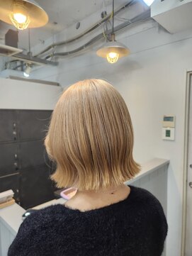 シェイロ(Cielro) ミルクティーベージュ/ケアブリーチ/ダブルカラー☆suzu☆