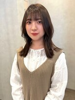 リタ(Lita.)&nbsp;グレージュ ブリーチなしダブルカラー 透明感カラー