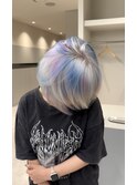 シャボン玉カラー！