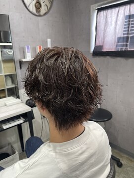 ミオ(Mio) 滋賀/南草津/メンズ美容室/波巻きツイストスパイラルパーマ