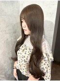 【横浜/横浜駅】韓国風ロング×艶髪グレージュカラー