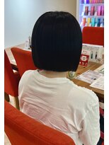ファースト 仙台店(first) ぱつっと重めボブ