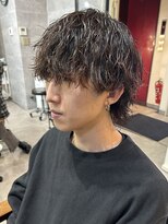 メンズ リコ(MEN'S RICO)&nbsp;ツイストスパイラルツイスパツイストパーマウルフカット【大和】