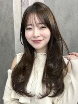 ヴェイン 渋谷(vain)&nbsp;ロングレイヤーワンカールスタイル