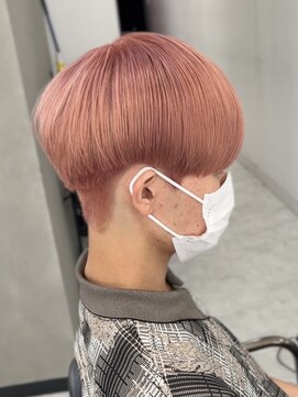 エルマーク 梅田(L-MARK) マッシュ/ヘアカラー/ダブルカラー/ブリーチ/men's