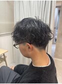 スパイラルパーマ