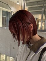 ヲタク(wotaku.)&nbsp;レッドカラーカシスカラーワインレッドボルドーカラー暖色カラー