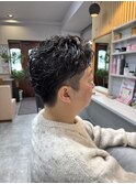 メンズスパイラルパーマ