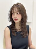 【Ｌｅ’ａ】レイヤーカット　くびれレイヤー　顔周りカット