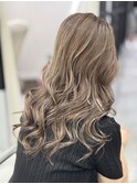 白髪ぼかしハイライト