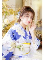 シャルメ 三宮店(CHARMER) 浴衣の定番ルーズシニヨン