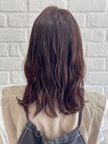 インデックスヘアーユー 錦糸町店(in'dex hair - U)&nbsp;ピンクベージュダブルカラーインナーカラーケアブリーチ錦糸町