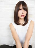 【Link】シナモンアッシュ×ストレートミディ