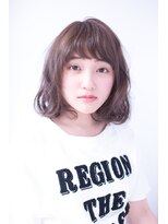 ヘアーアンドファッションシオミエイチ (hair＆fashion shiomi H)&nbsp;【shiomi H】大人の柔らかパーマミディ