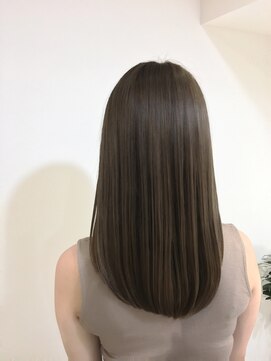 ブレスヘアーデザイン(BLESS HAIR DESIGN) フォギーベージュ×髪質改善で艶髪