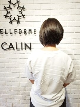 ヘア スパ ビューティー エールフォルム(HAIR SPA BEAUTY YELLFORME) 前下がりショートボブ