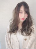 小顔シアーベージュロング【acala吉祥寺/アカラ/縮毛矯正】