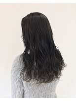 ヨーク(YOKE)&nbsp;【 YOKE 】ネイビーアッシュ くすみカラー シースルーカラー