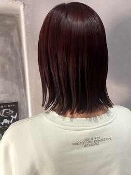 リコ(liko) 【liko】切りっぱなしぱっつんボブ