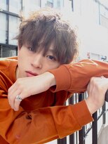 ナンバー エアロ 横浜(N° +aero) ショートレイヤーかき上げソフトツーブロックマッシュ