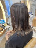 【ハイライトカラー】【インナーカラ】ー】【グレージュカラー