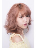 ミエル ヘア 新宿(miel hair)&nbsp;〈mielhair新宿〉透明感　ピンクベージュ