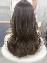 ユッカ エルア 武庫之荘南口(YUCCA elua)&nbsp;【elua 長田】ナチュラルベージュブラウン×ゆるふわロング