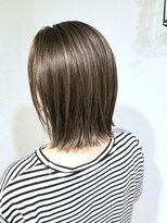 ローグ ヘアー 金町店(Rogue HAIR)&nbsp;ローグ金町(TAKA)ハイライト大人かわいいタイトサイドパート