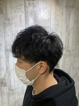 エヌプラス(N+) ◇スパイラルパーマ/ツーブロック/無造作/韓国マッシュ