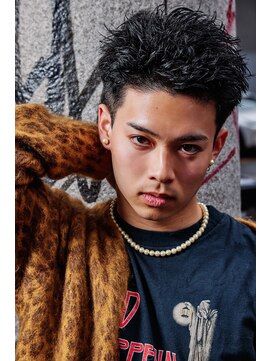 ゴールドシブヤ(GOALD SHIBUYA) 波打ちスパイラルツイストスパイラル刈り上げ束感ショート